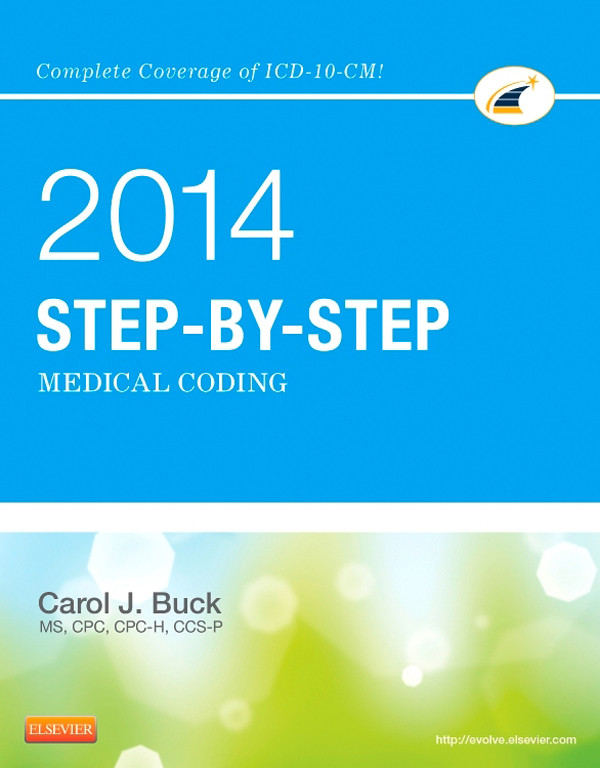 Cover Step-by-Step Medical Coding, 2014 Edition