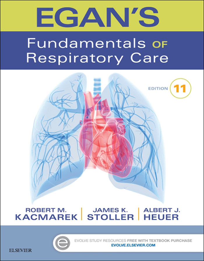 Cover Egan's Fundamentals of Respiratory Care - Elsevier on VitalSource