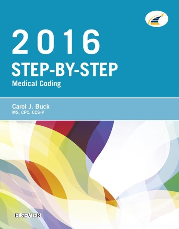 Cover Step-by-Step Medical Coding, 2016 Edition - Elsevieron VitalSource