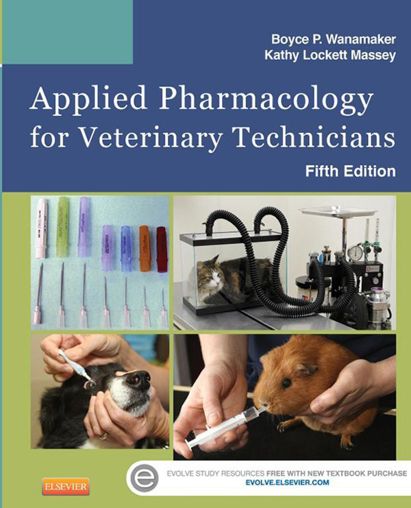 Cover Applied Pharmacology for Veterinary Technicians - E-Book