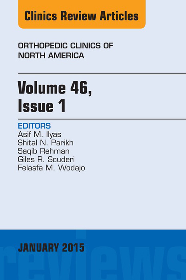 Cover Volume 46, Issue 1, An Issue of Orthopedic Clinics,