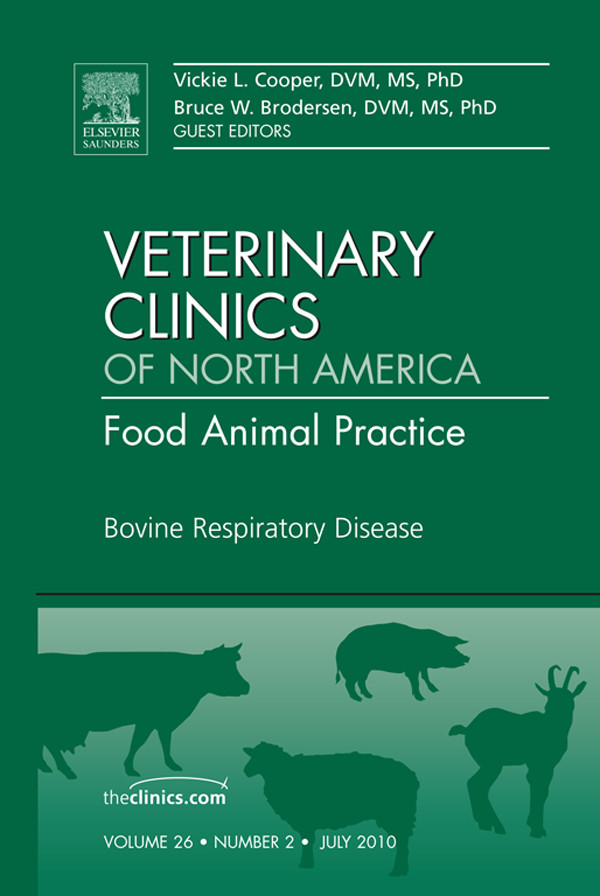 Cover Bovine Respiratory Disease, An Issue of Veterinary Clinics: Food Animal Practice