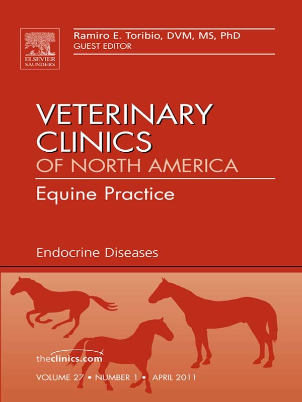 Cover Endocrine Diseases, An Issue of Veterinary Clinics: Equine Practice