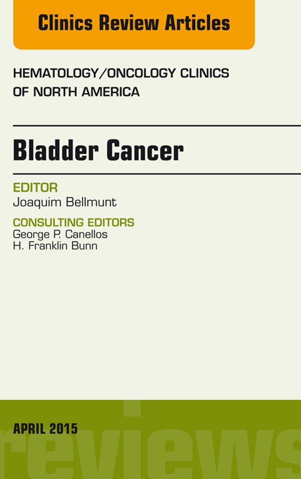 Cover Bladder Cancer, An Issue of Hematology/Oncology Clinics of North America,