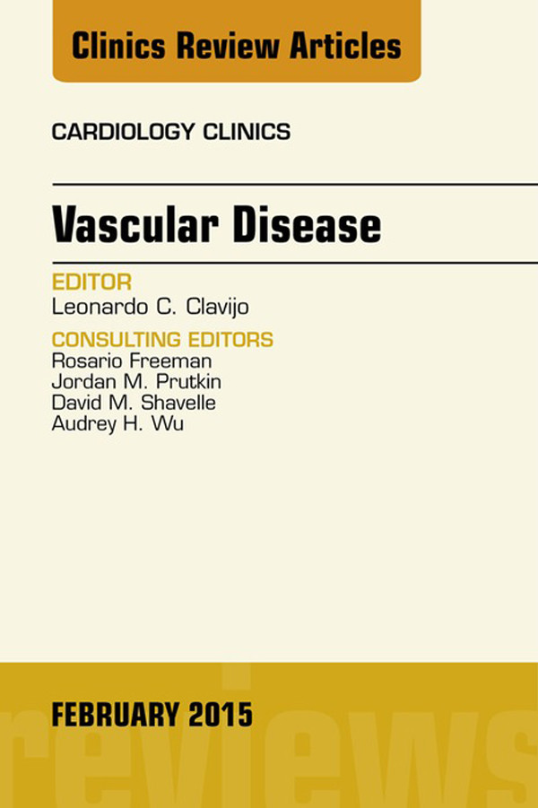 Cover Vascular Disease, An Issue of Cardiology Clinics,