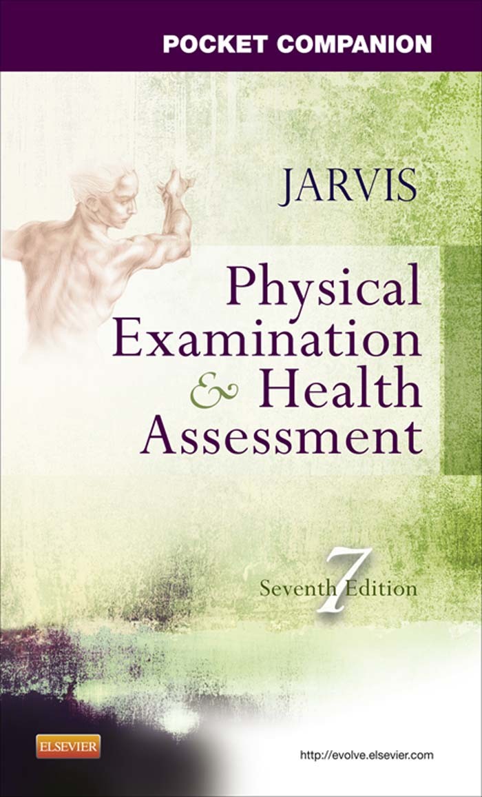 Cover Pocket Companion for Physical Examination and Health Assessment