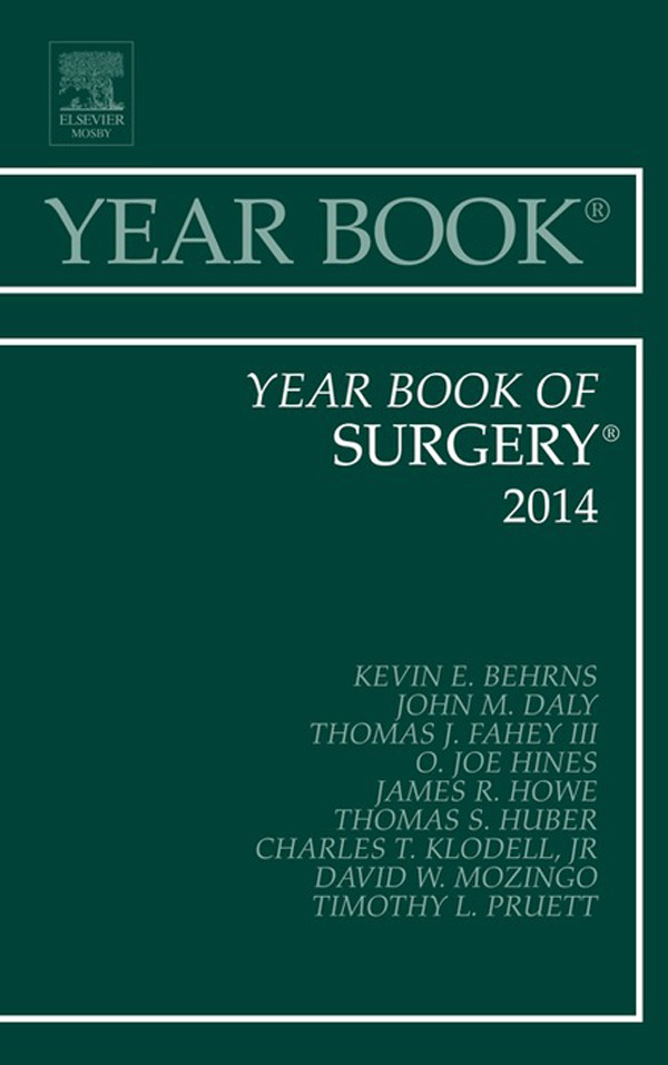 Cover Year Book of Surgery 2014, E-Book