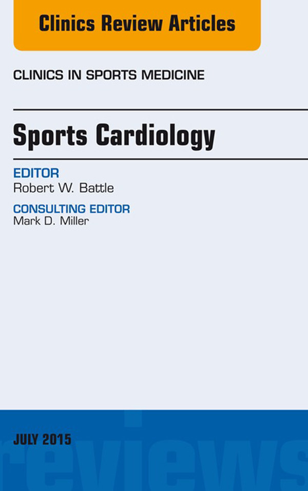 Cover Sports Cardiology, An Issue of Clinics in Sports Medicine,