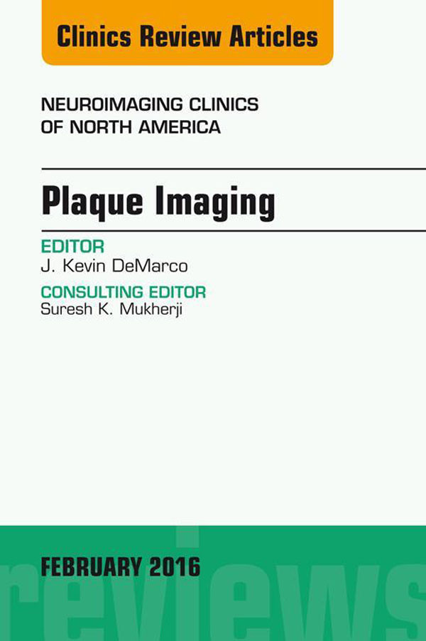 Cover Plaque Imaging, An Issue of Neuroimaging Clinics of North America,