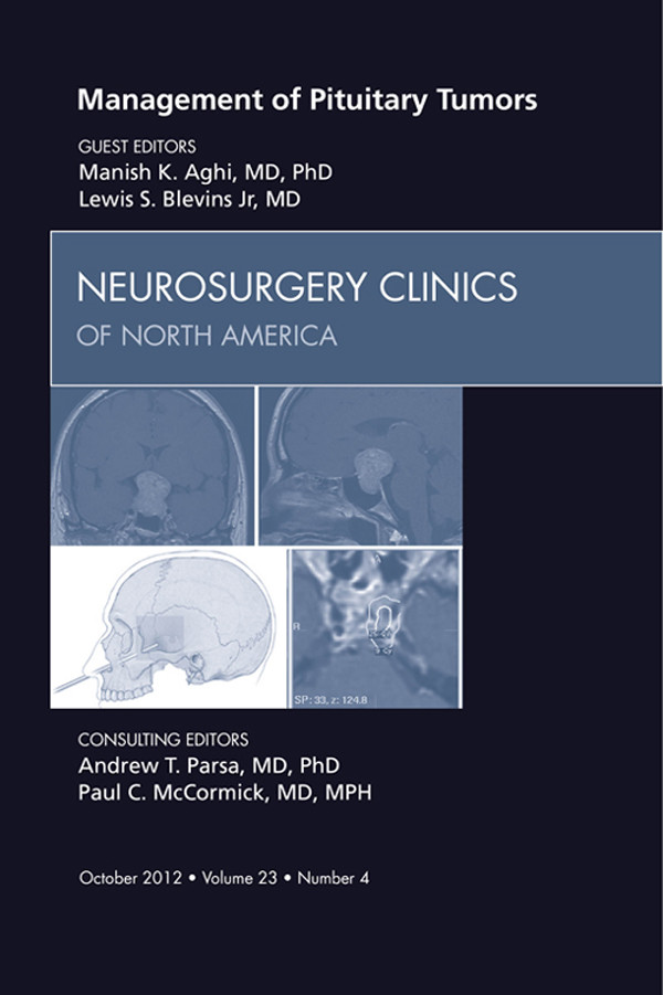 Cover Management of Pituitary Tumors, An Issue of Neurosurgery Clinics