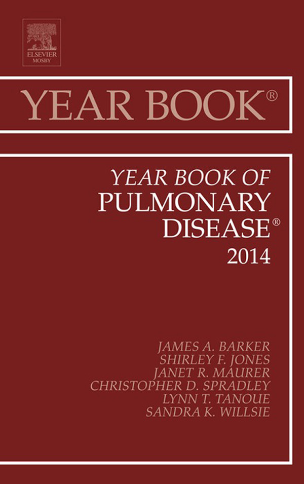 Cover Year Book of Pulmonary Diseases 2014,