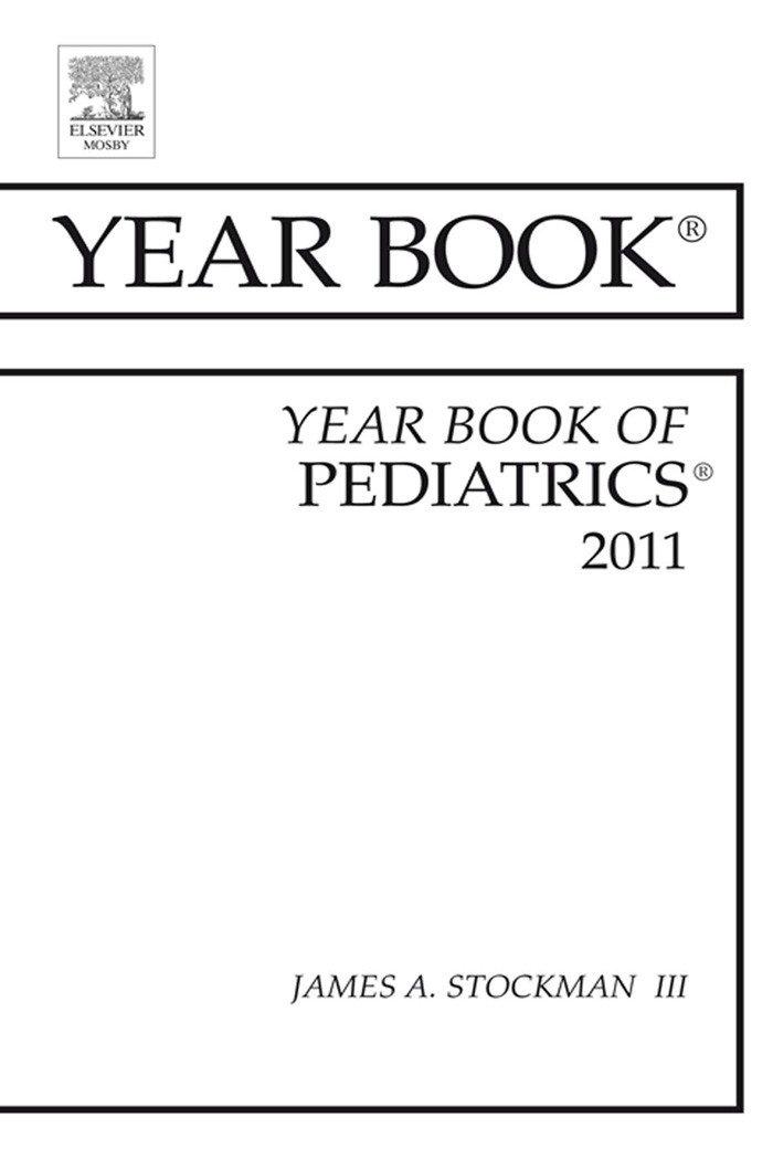 Cover Year Book of Pediatrics 2011