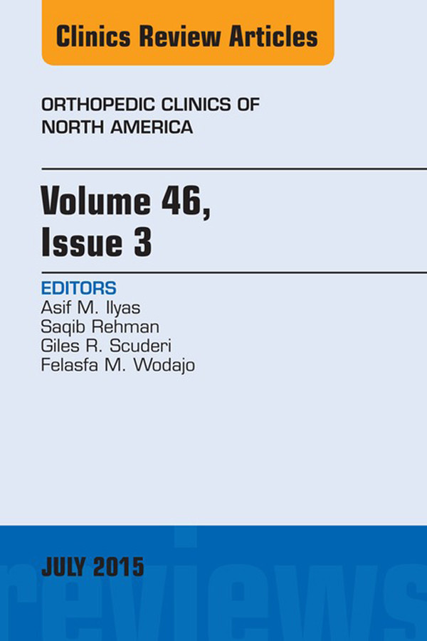 Cover Volume 46, Issue 3, An Issue of Orthopedic Clinics,