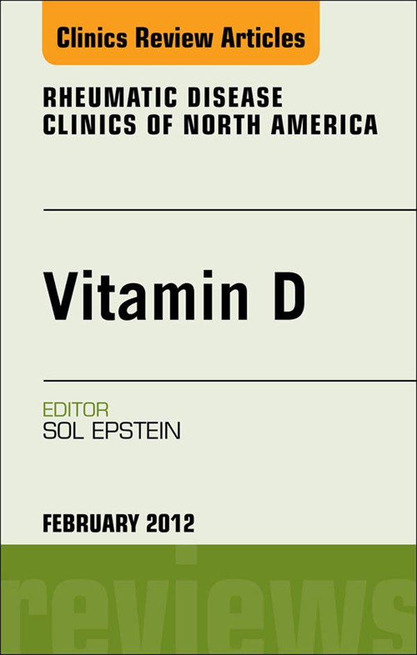 Cover Vitamin D, An Issue of Rheumatic Disease Clinics