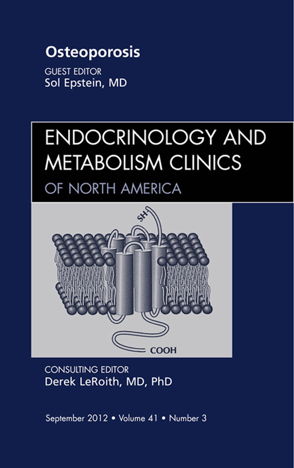 Cover Osteoporosis, An Issue of Endocrinology and Metabolism Clinics
