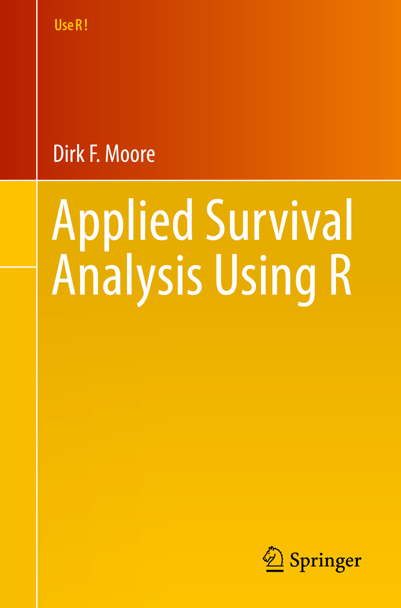 Cover Applied Survival Analysis Using R