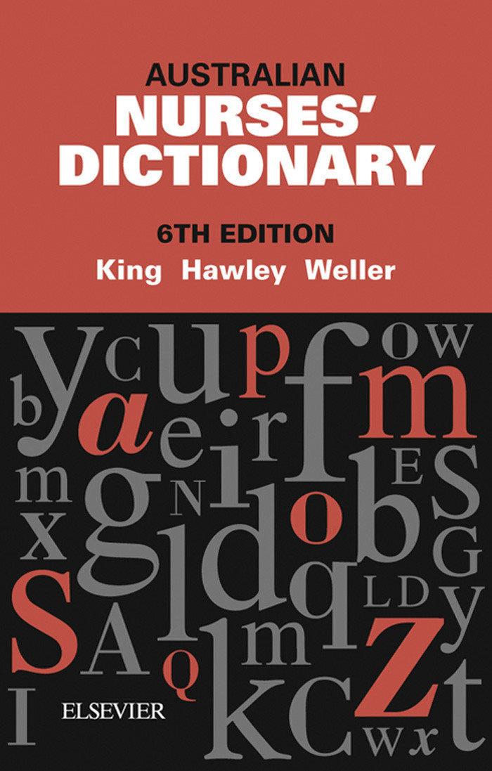 Cover Australian Nurses' Dictionary