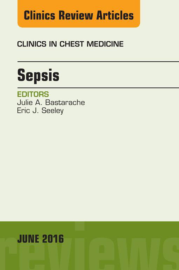 Cover Sepsis, An Issue of Clinics in Chest Medicine,
