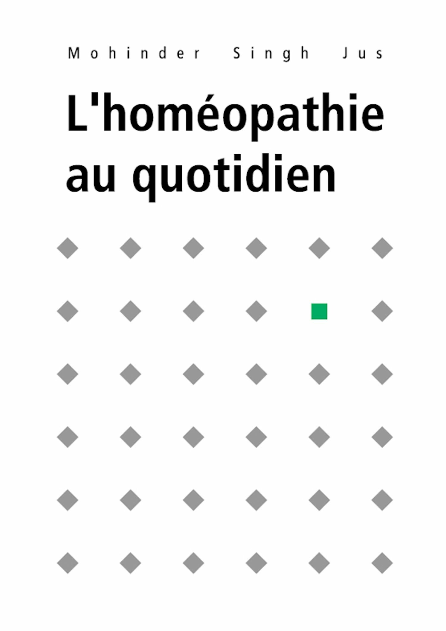 Cover L'homéopathie au quotidien
