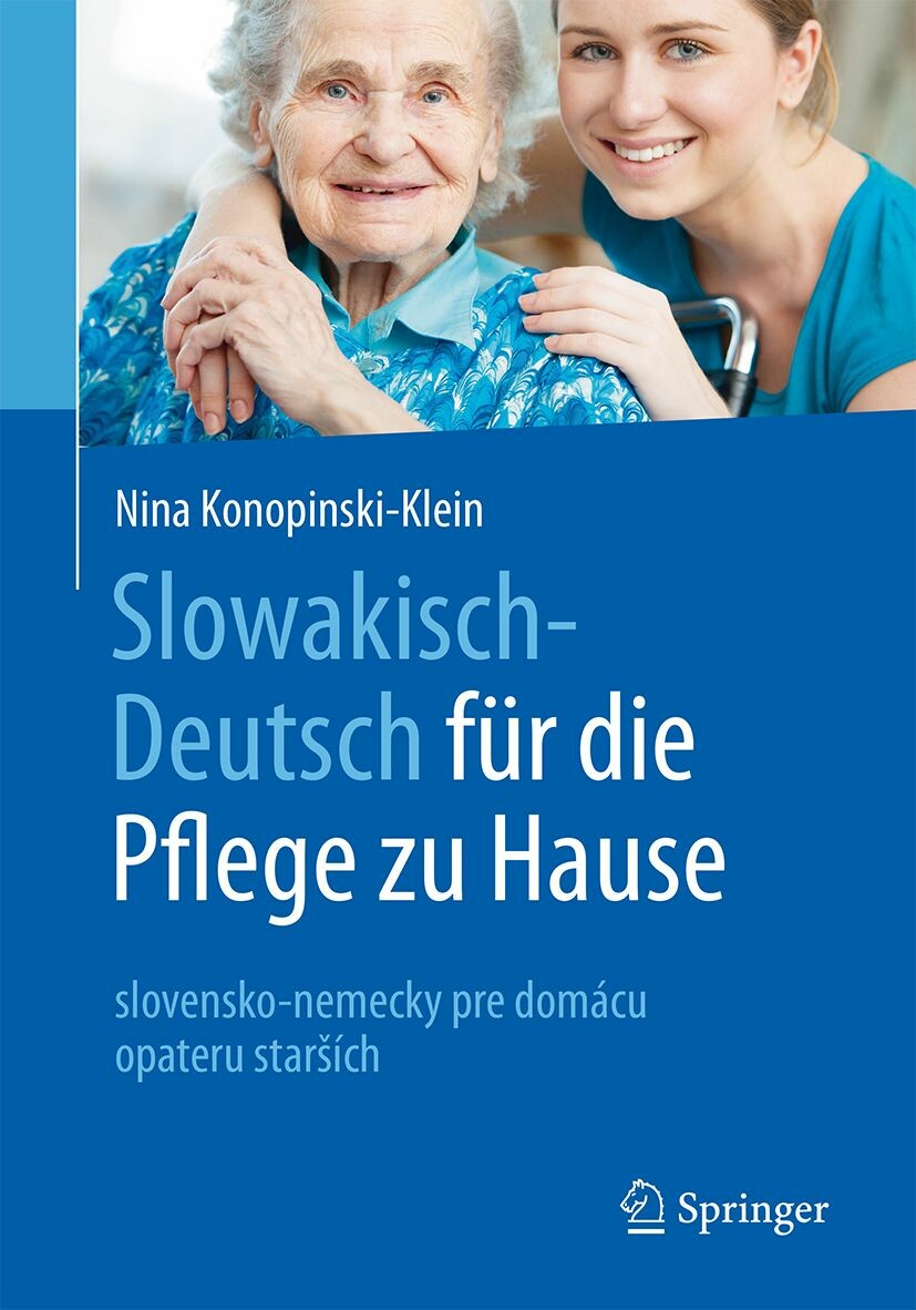 Cover Slowakisch-Deutsch für die Pflege zu Hause