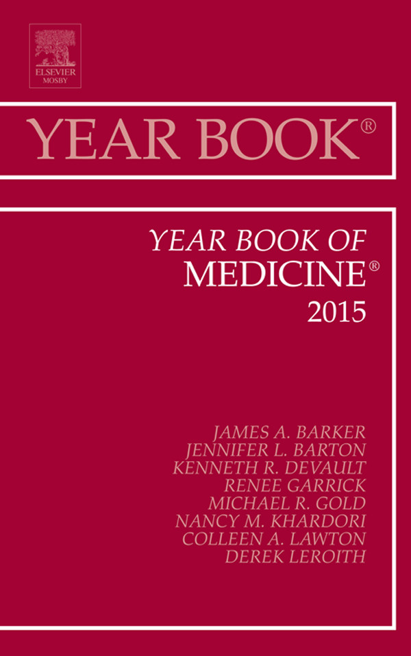 Cover Year Book of Medicine 2015,