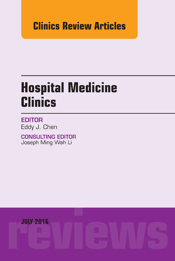 Cover Volume 5, Issue 3, An Issue of Hospital Medicine Clinics,