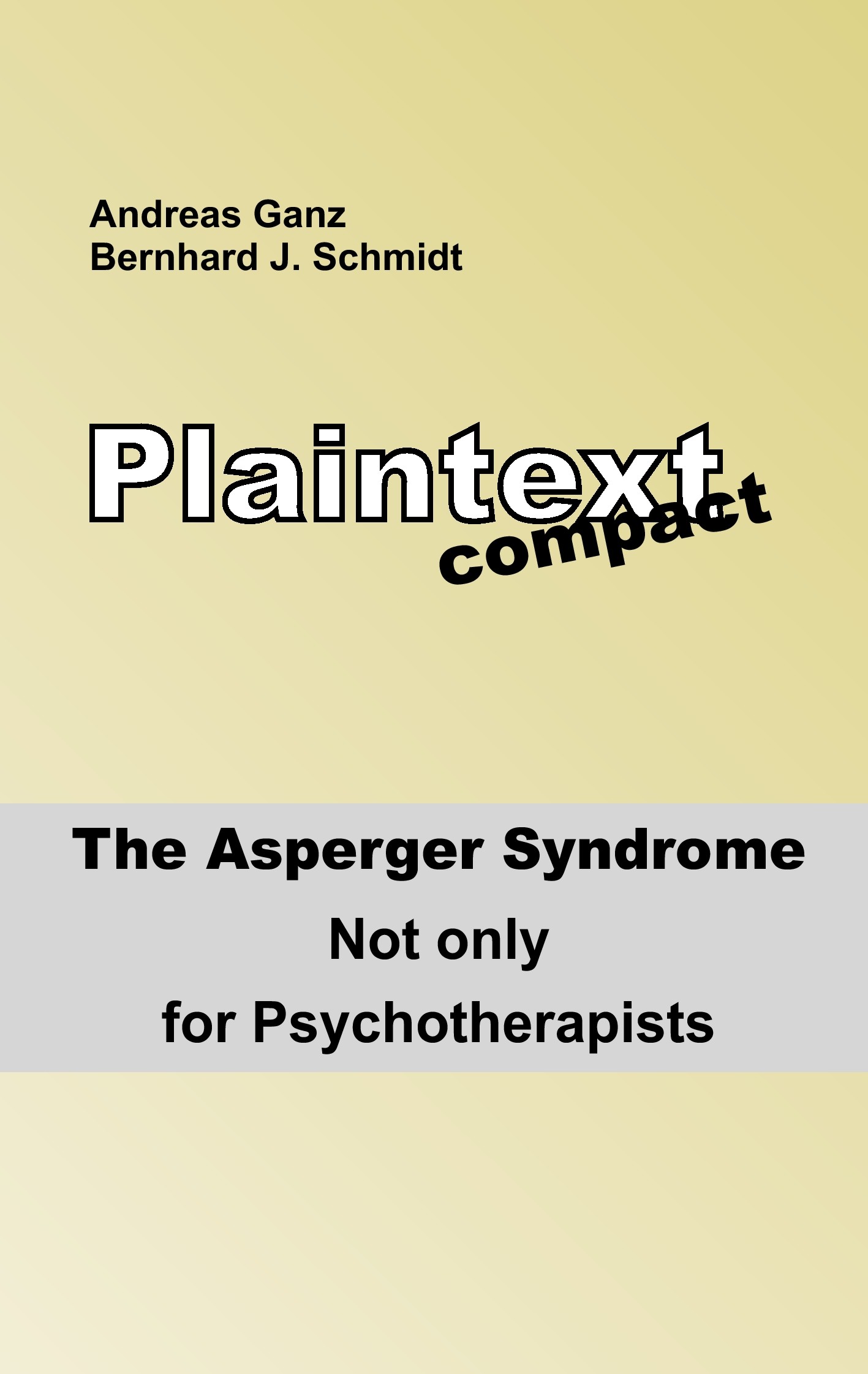Cover Plaintext compact. The Asperger Syndrome
