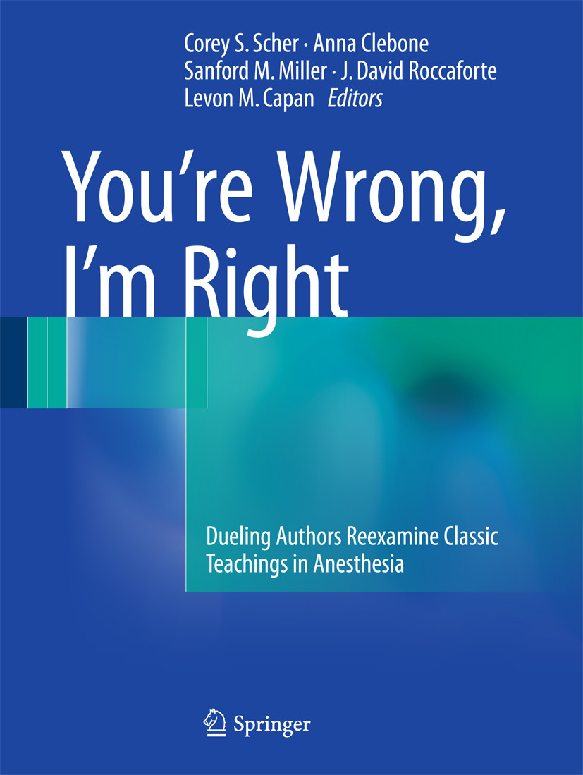 You're Wrong, I'm Right