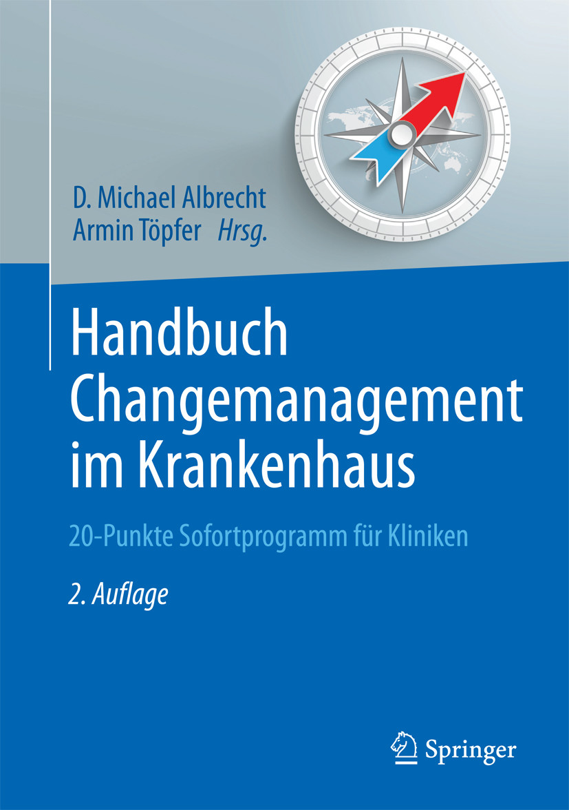 Cover Handbuch Changemanagement im Krankenhaus