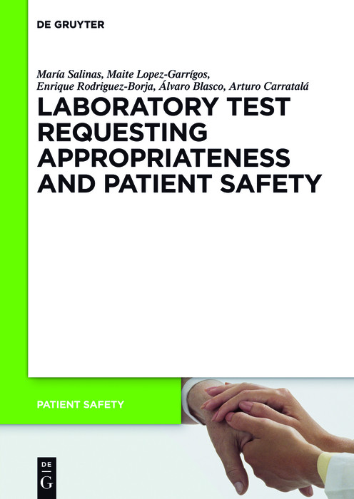 Cover Laboratory Test requesting Appropriateness and Patient Safety