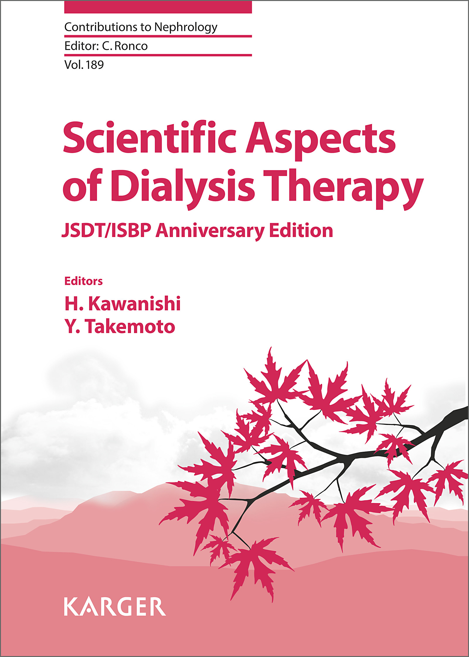 Cover Scientific Aspects of Dialysis Therapy