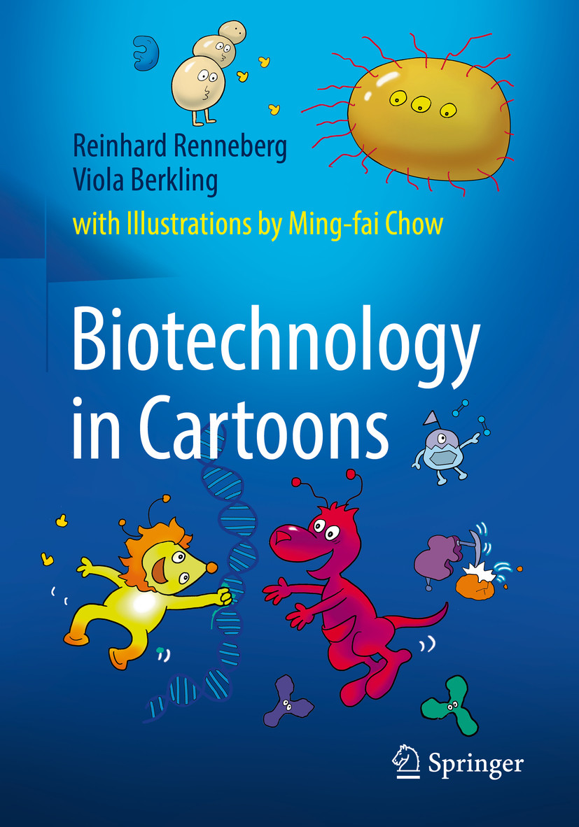 Cover Biotechnology in Cartoons