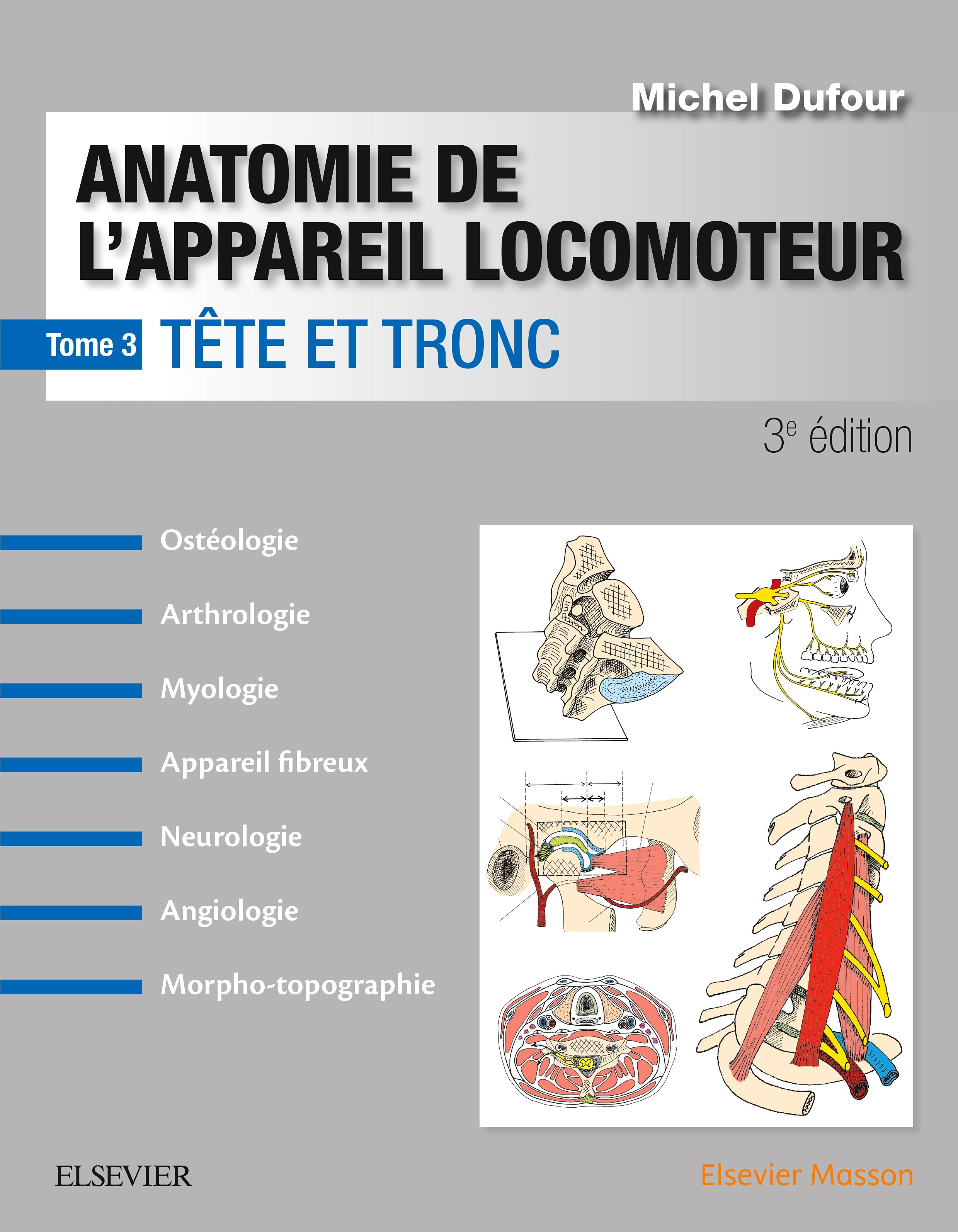 Cover Anatomie de l'appareil locomoteur - Tome 3