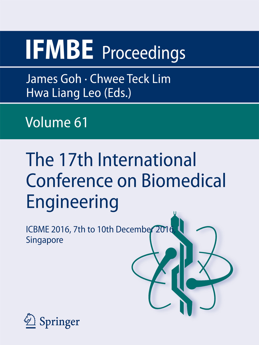 Cover The 16th International Conference on Biomedical Engineering