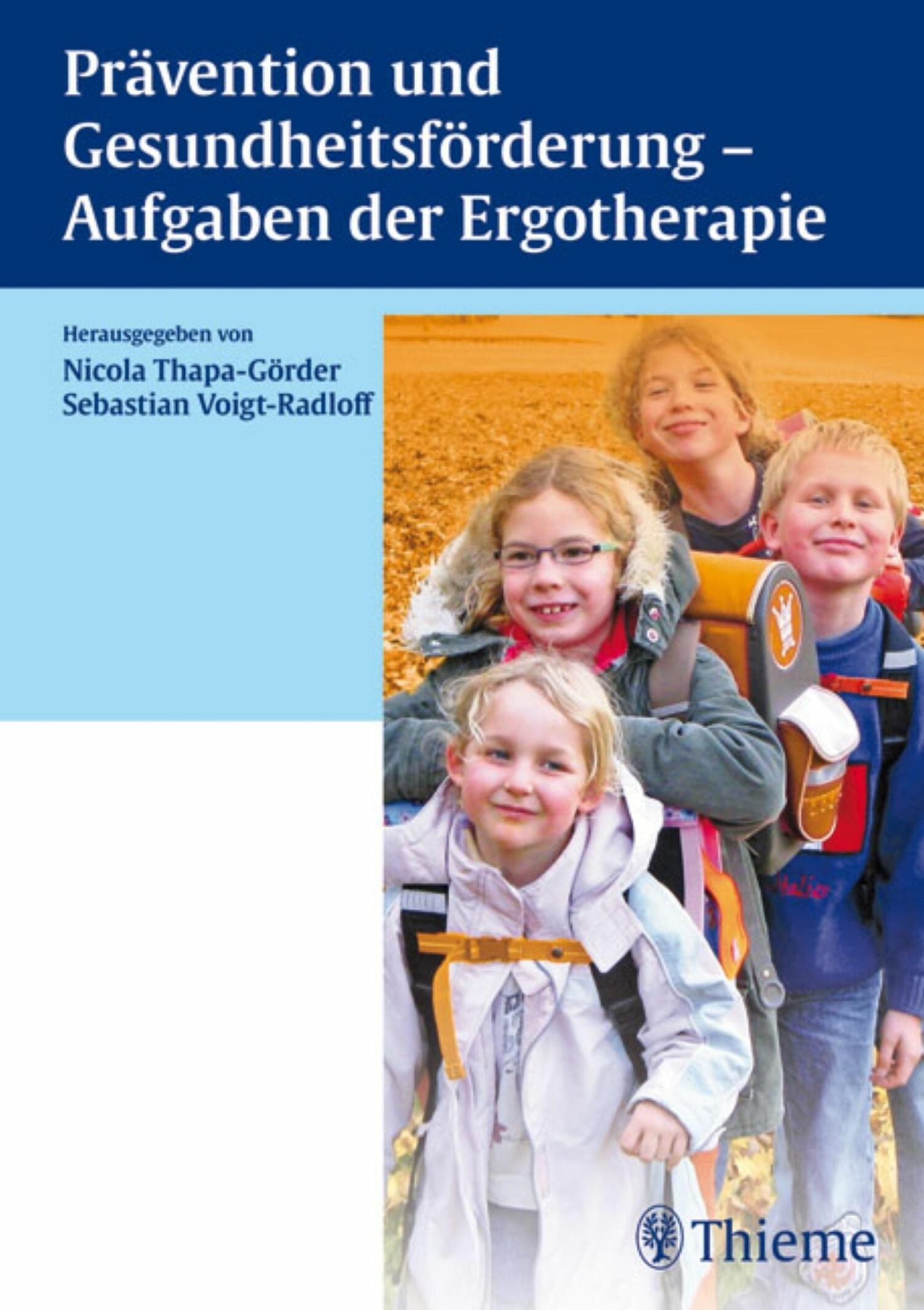 Cover Prävention und Gesundheitsförderung - Aufgaben der Ergotherapie