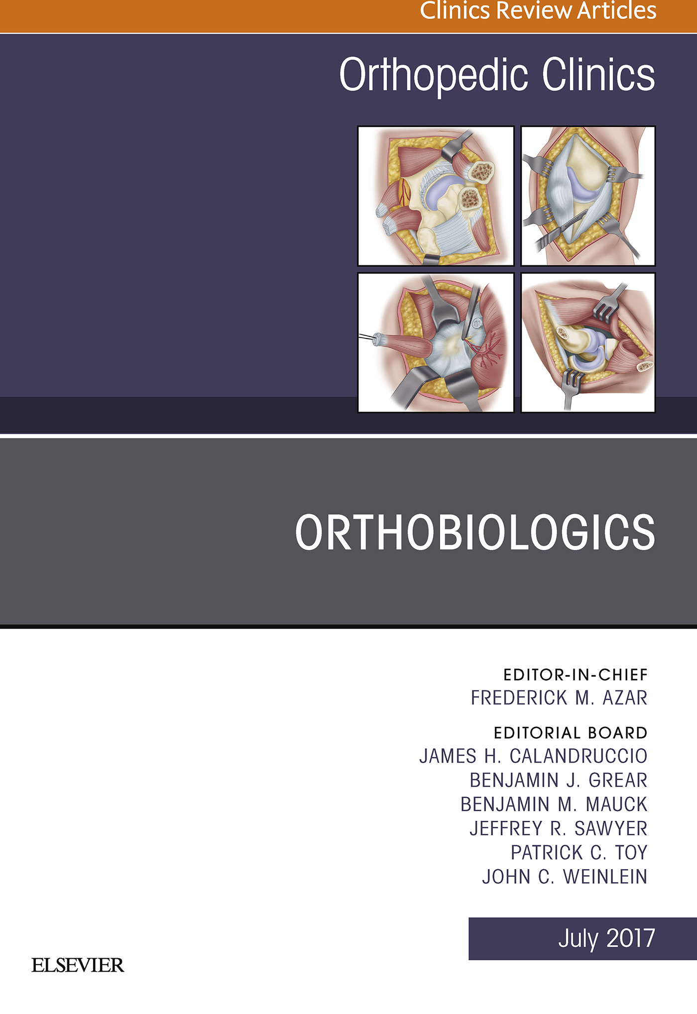 Orthobiologics, An Issue of Orthopedic Clinics, E-Book