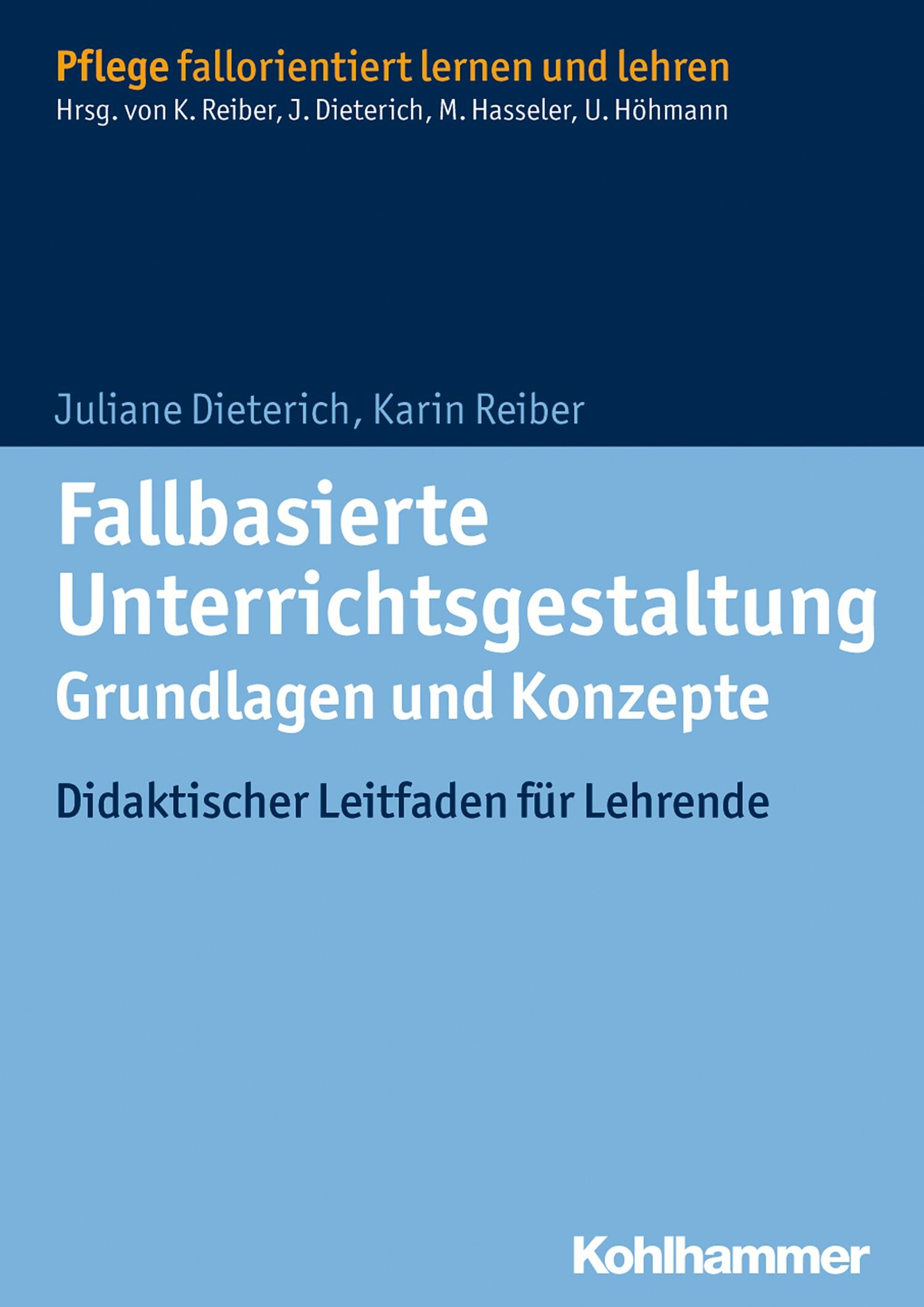 Cover Fallbasierte Unterrichtsgestaltung  Grundlagen und Konzepte
