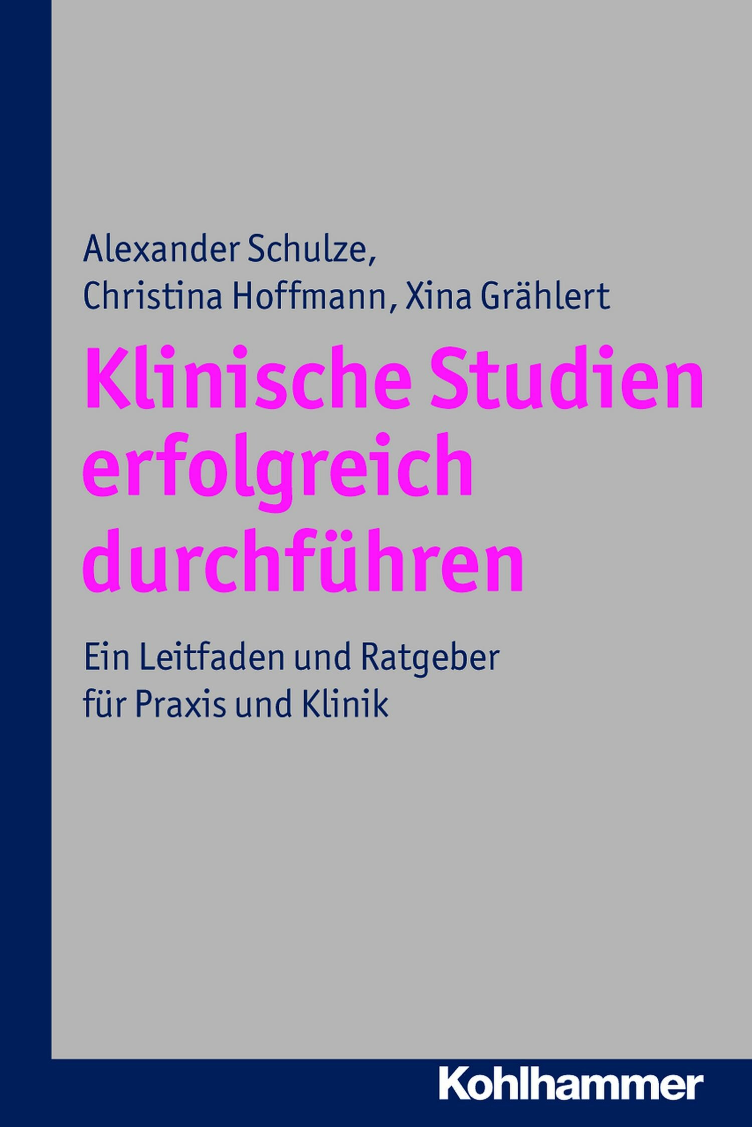 Cover Klinische Studien erfolgreich durchführen