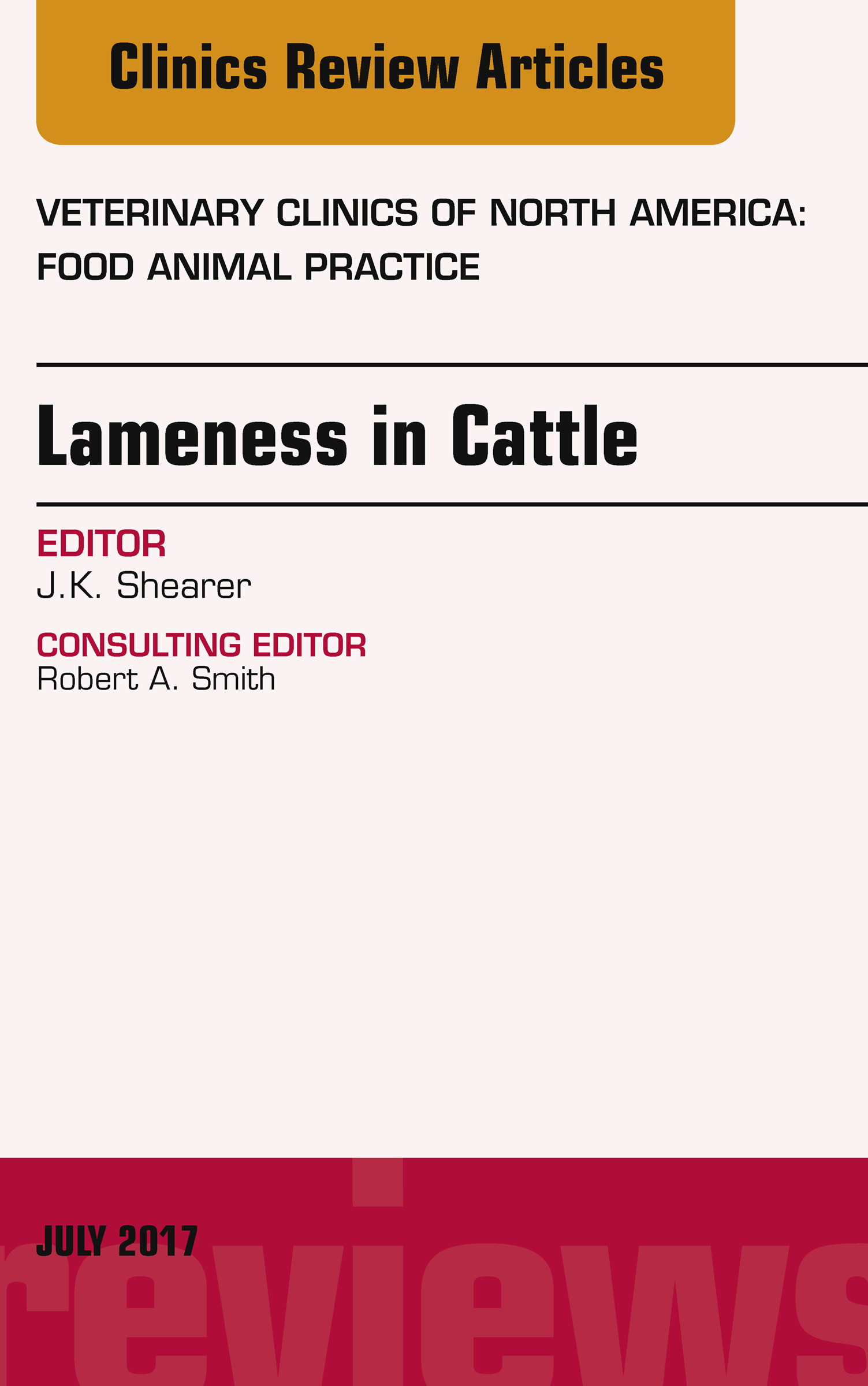Lameness in Cattle, An Issue of Veterinary Clinics of North America: Food Animal Practice, E-Book