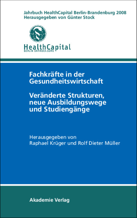 Cover Jahrbuch Health Capital Berlin-Brandenburg 2008