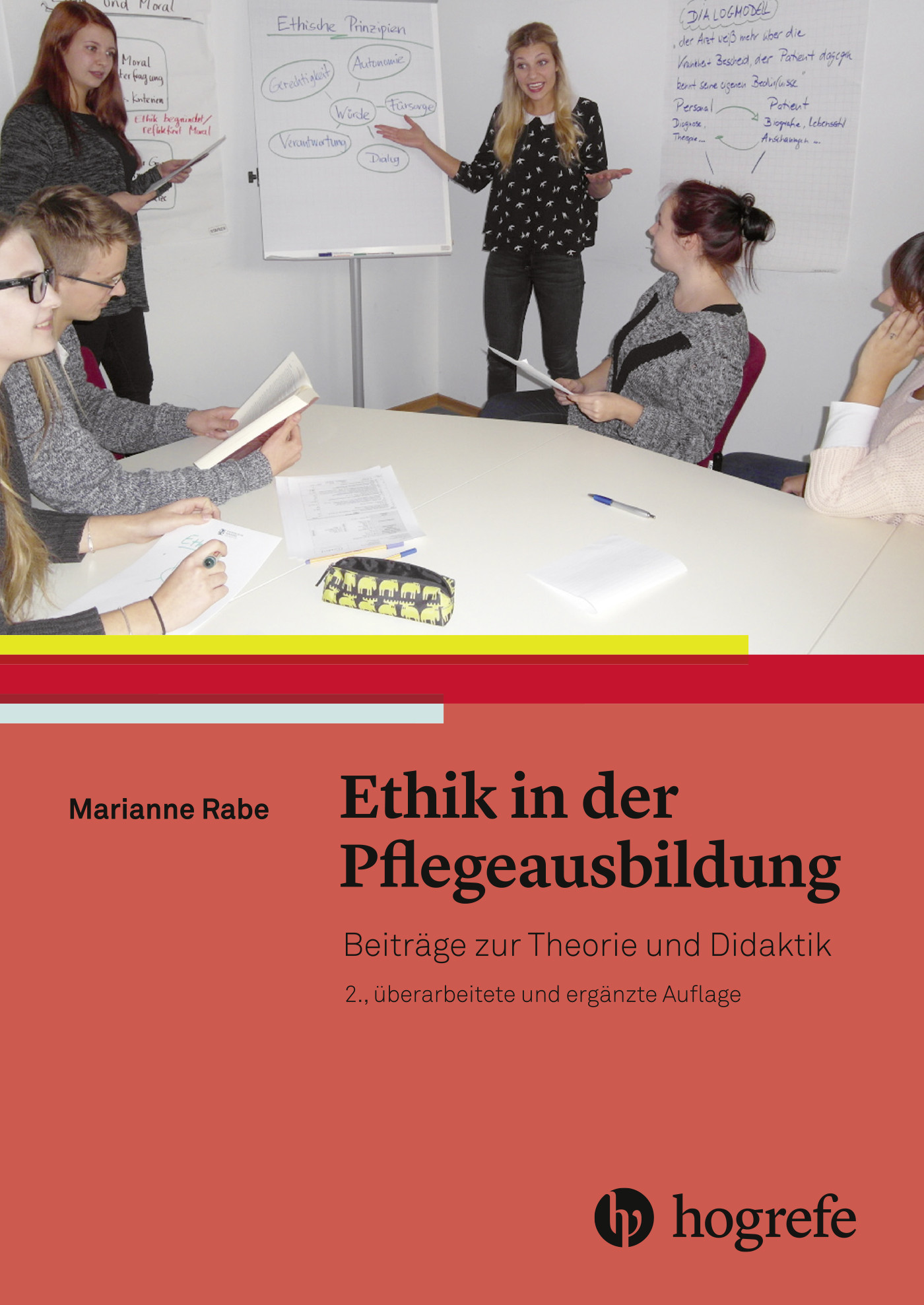 Cover Ethik in der Pflegeausbildung