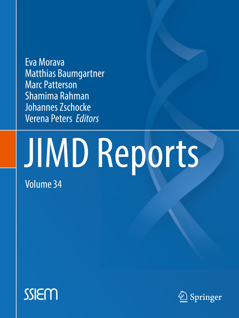 Cover JIMD Reports, Volume 34