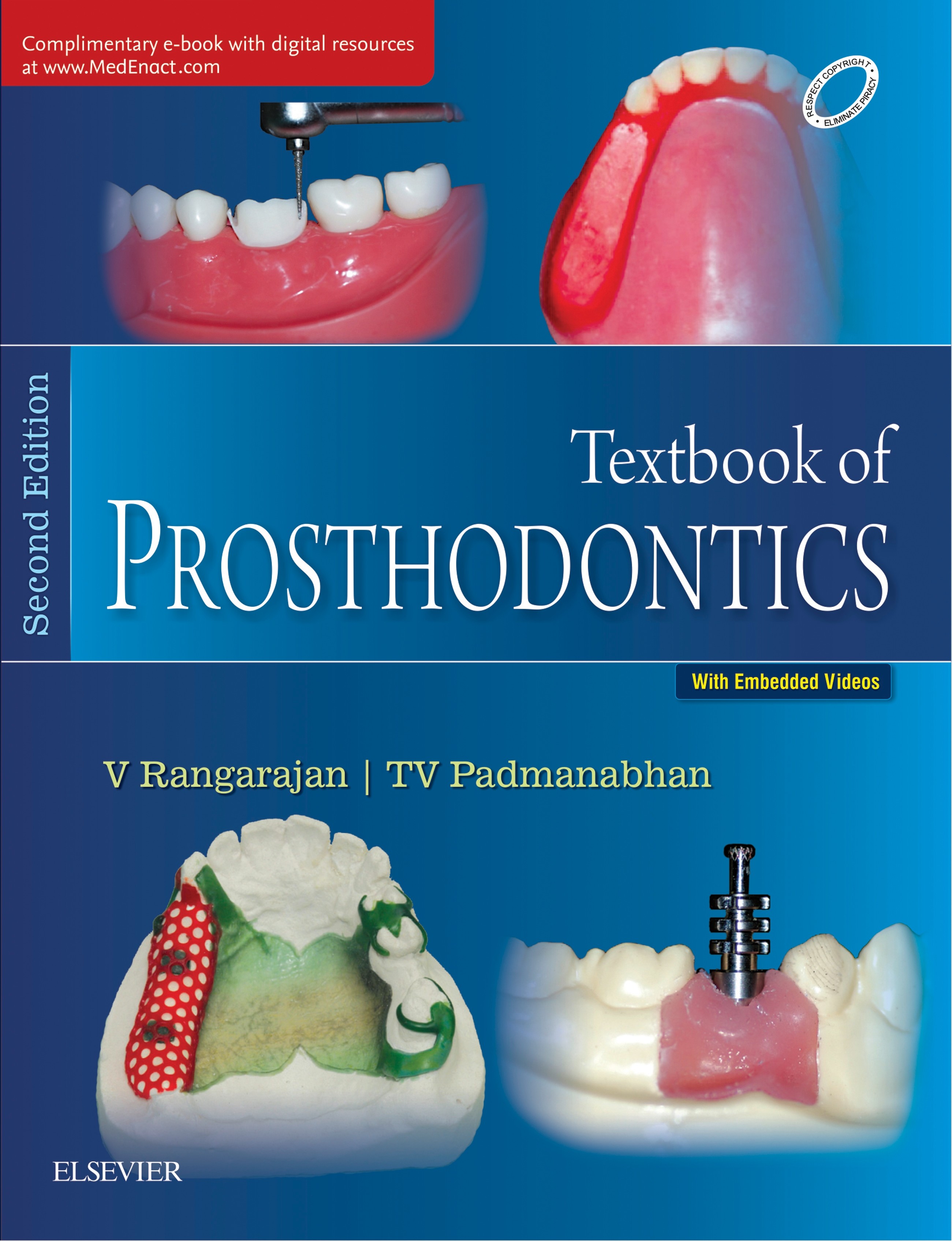 Cover Textbook of Prosthodontics- E Book
