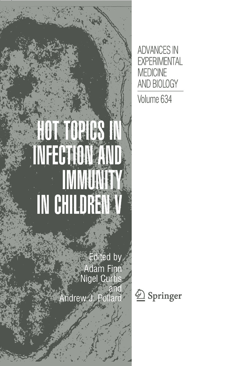 Cover Hot Topics in Infection and Immunity in Children V