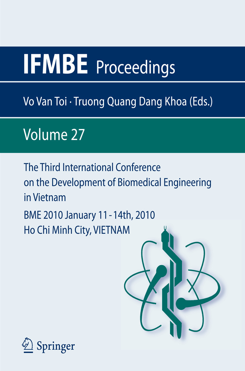 Cover The Third International Conference on the Development of Biomedical Engineering in Vietnam