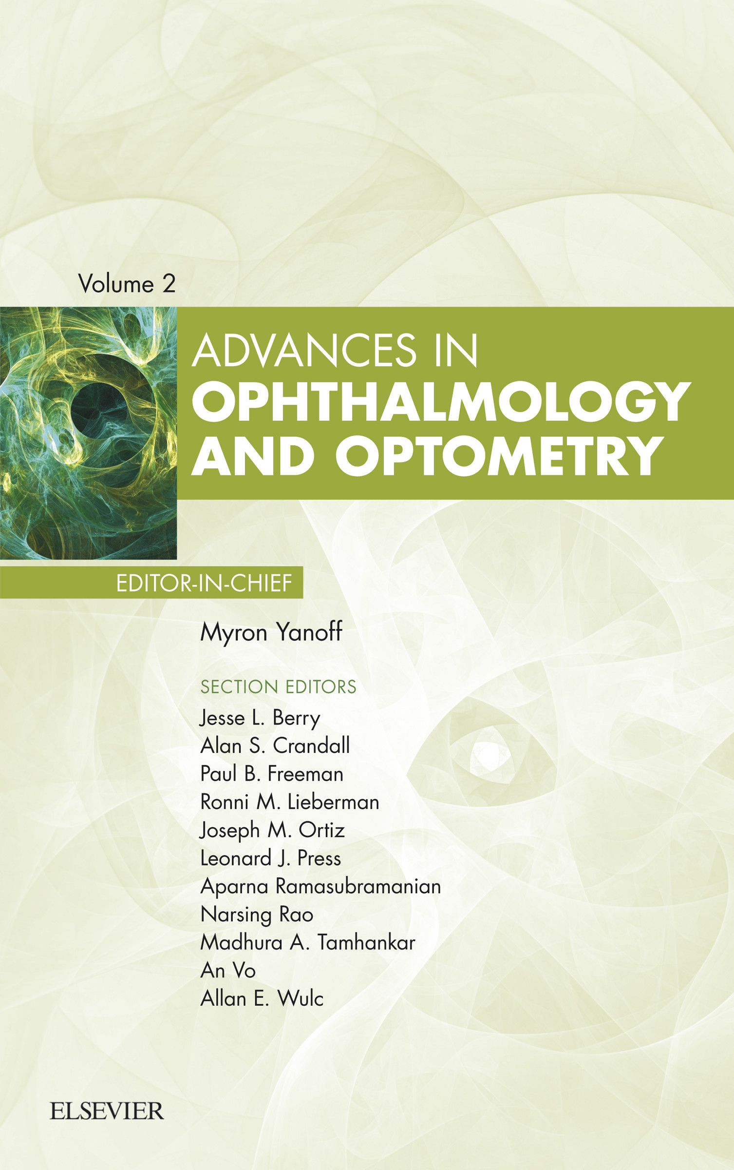 Cover Advances in Ophthalmology and Optometry, E-Book