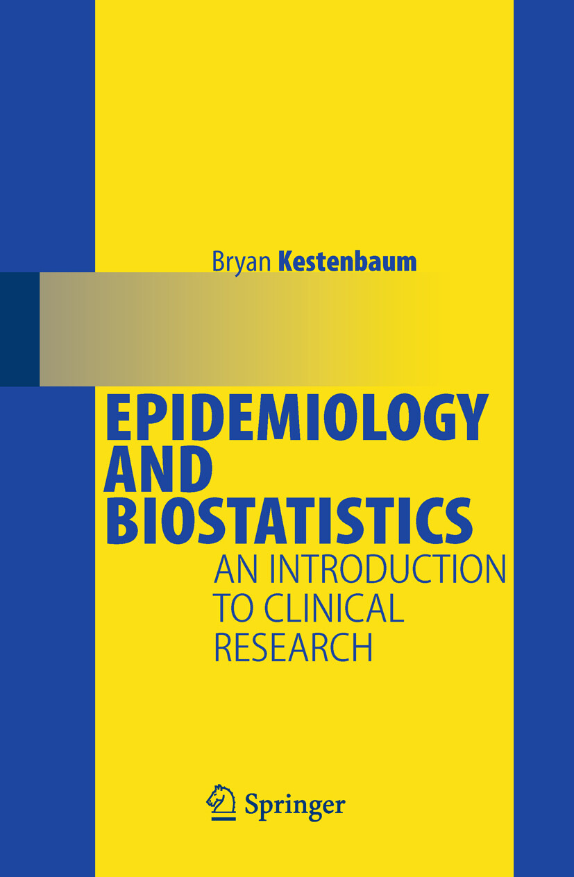 Cover Epidemiology and Biostatistics