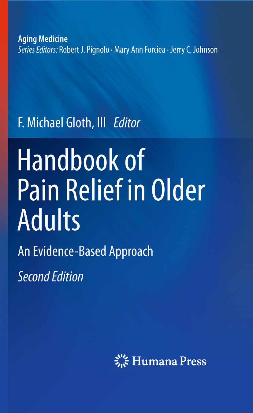 Cover Handbook of Pain Relief in Older Adults