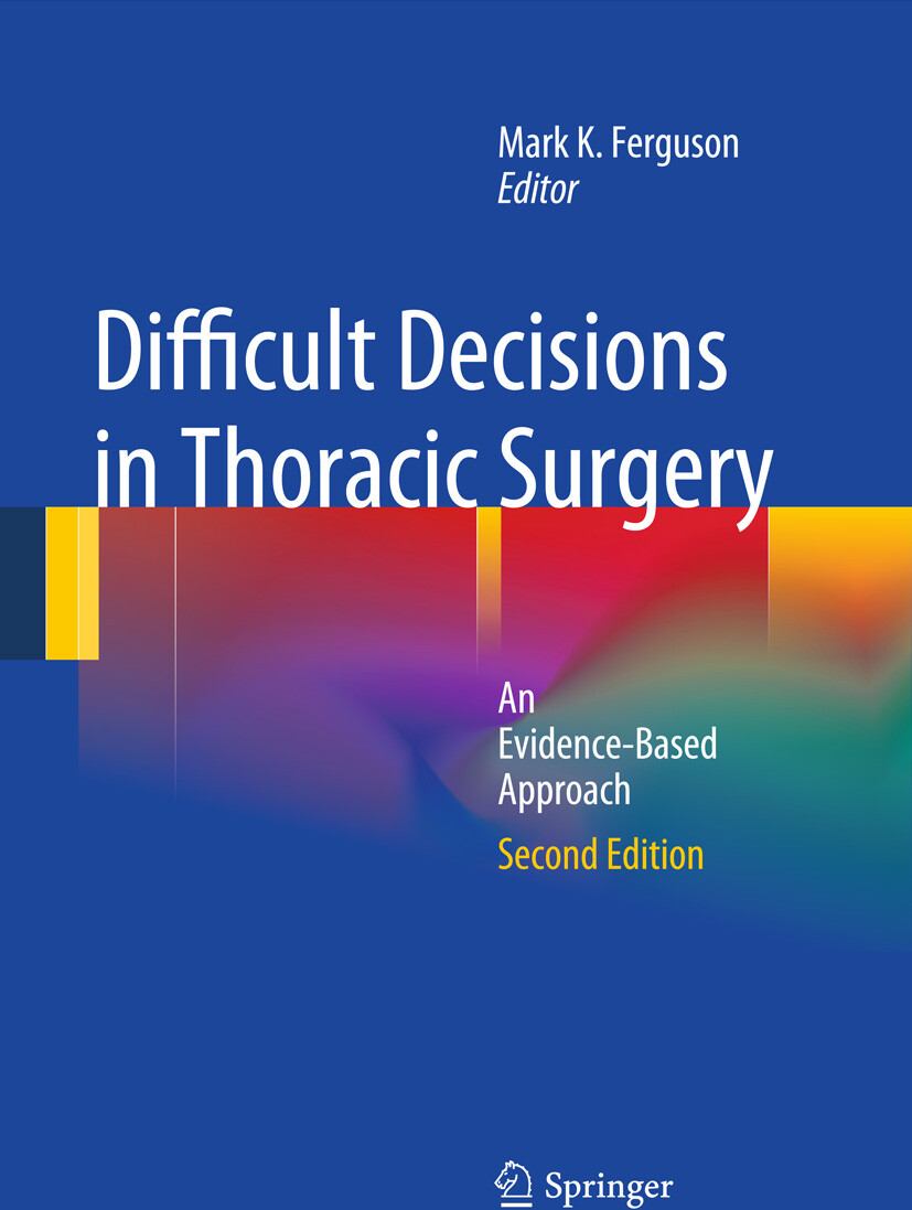 Cover Difficult Decisions in Thoracic Surgery