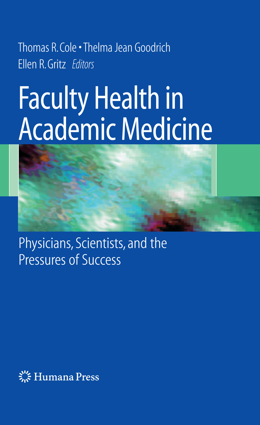 Cover Faculty Health in Academic Medicine